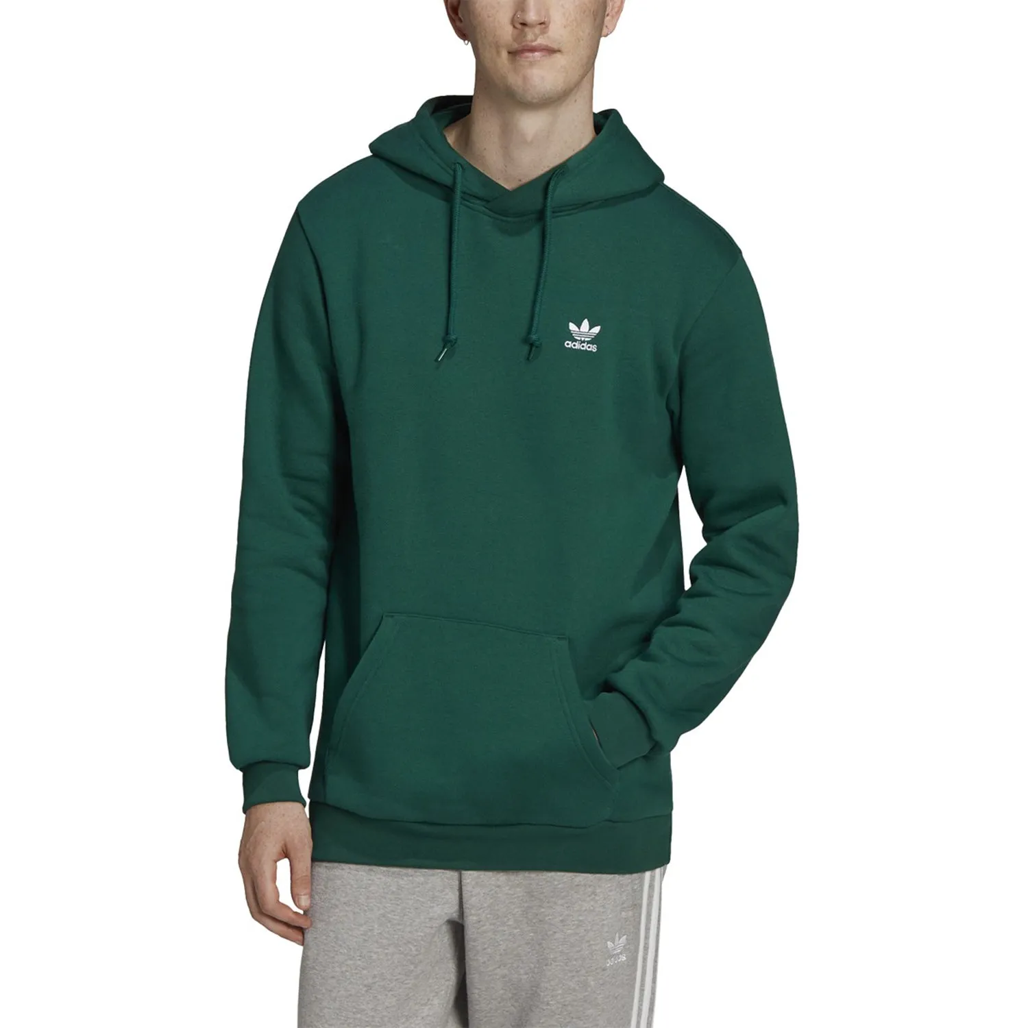 Adidas Adicolor Essentials Trefoil Men's Hoodie Collegiate Green