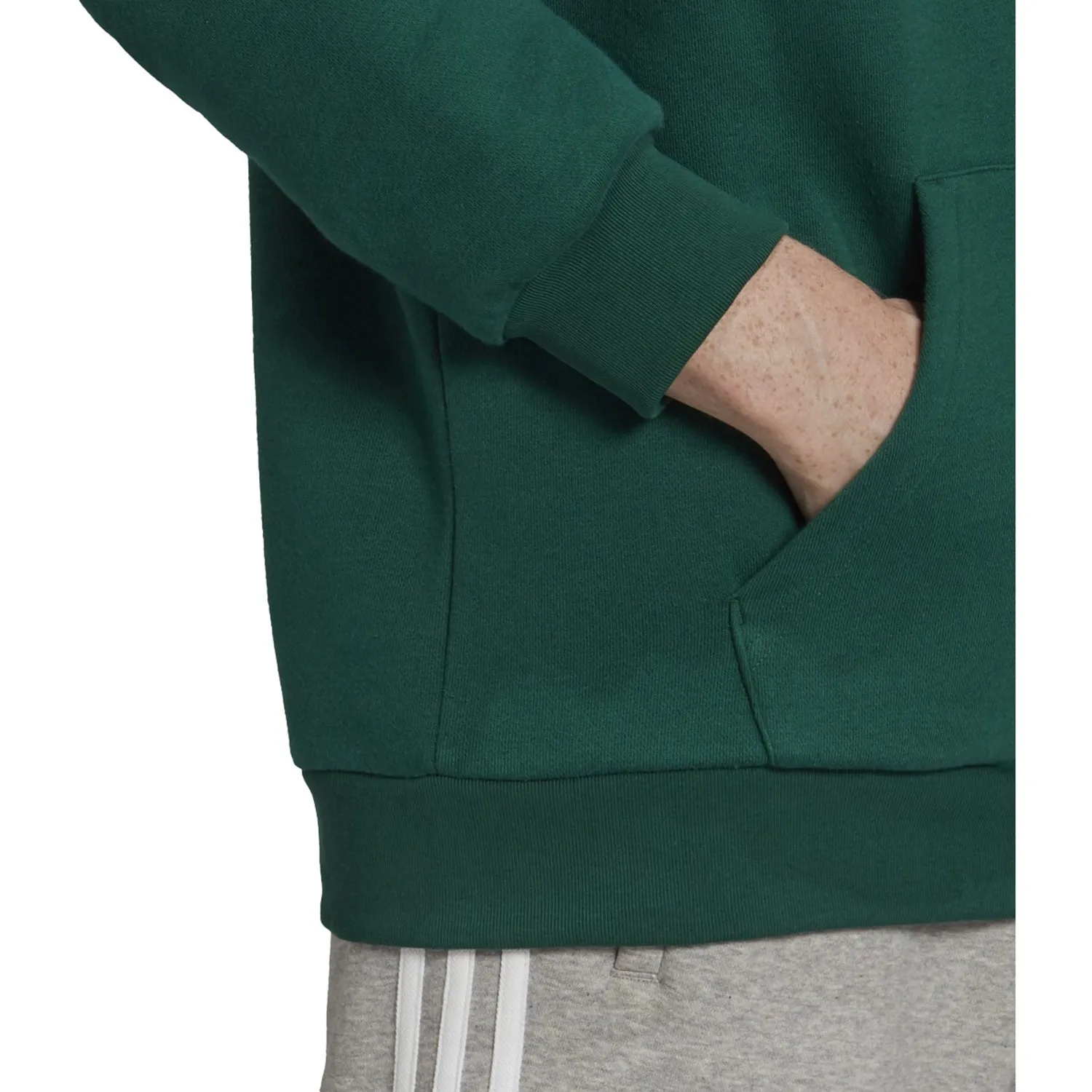 Adidas Adicolor Essentials Trefoil Men's Hoodie Collegiate Green