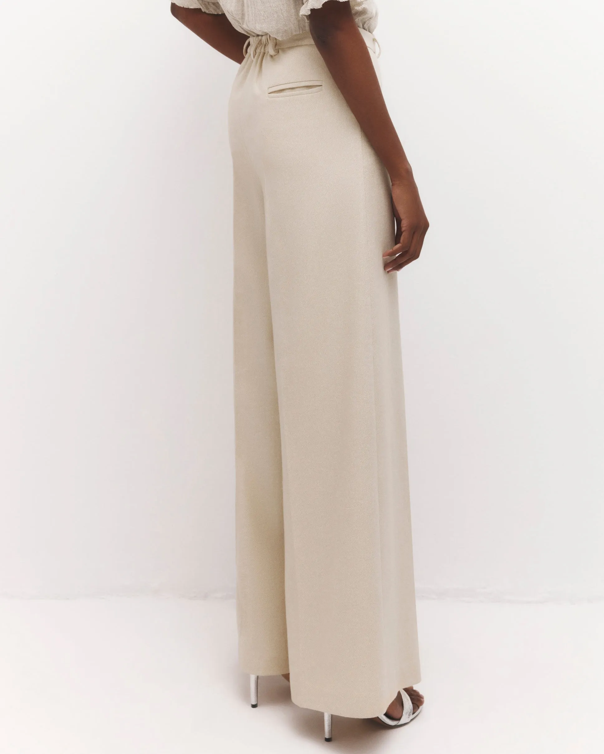 AMAPOLA | High rise wide pants
