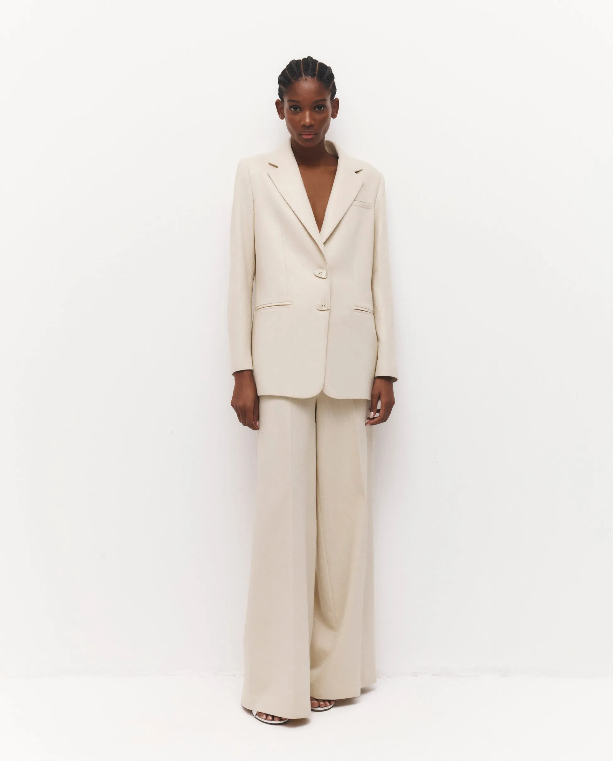 AMAPOLA | High rise wide pants