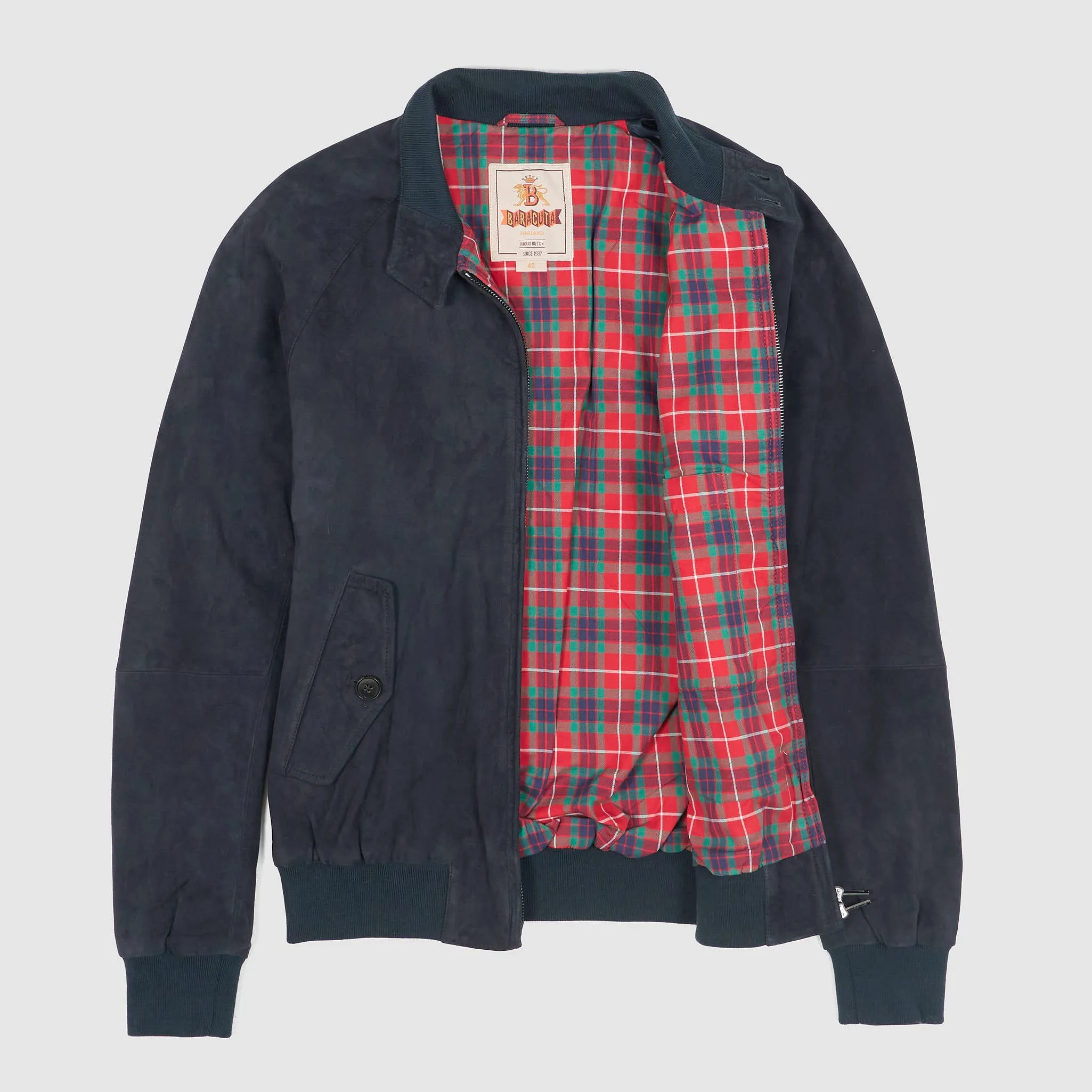Baracuta G9 Suede Leather Jacket