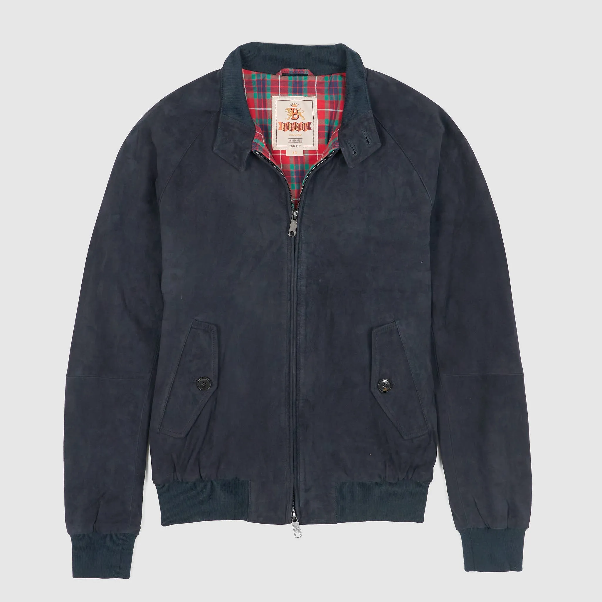 Baracuta G9 Suede Leather Jacket