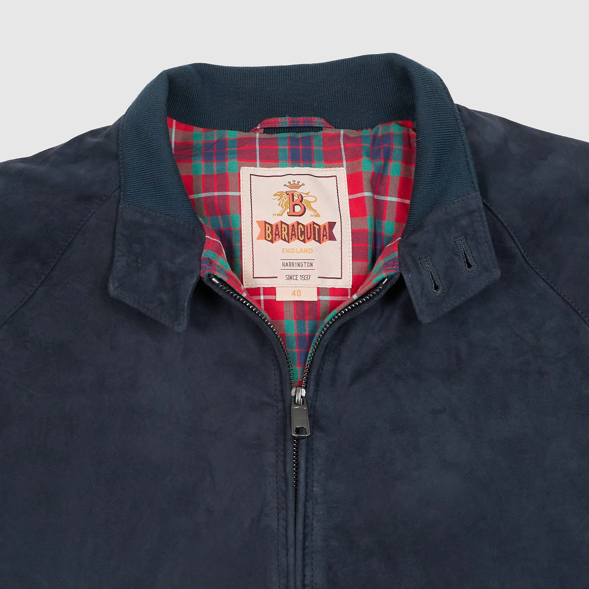 Baracuta G9 Suede Leather Jacket