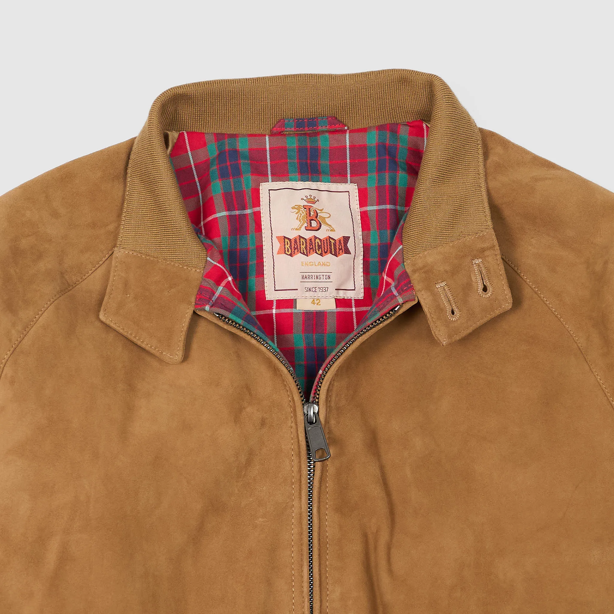 Baracuta G9 Suede Leather Jacket