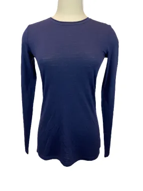 Base Long Sleeve Tee Shirt - Navy