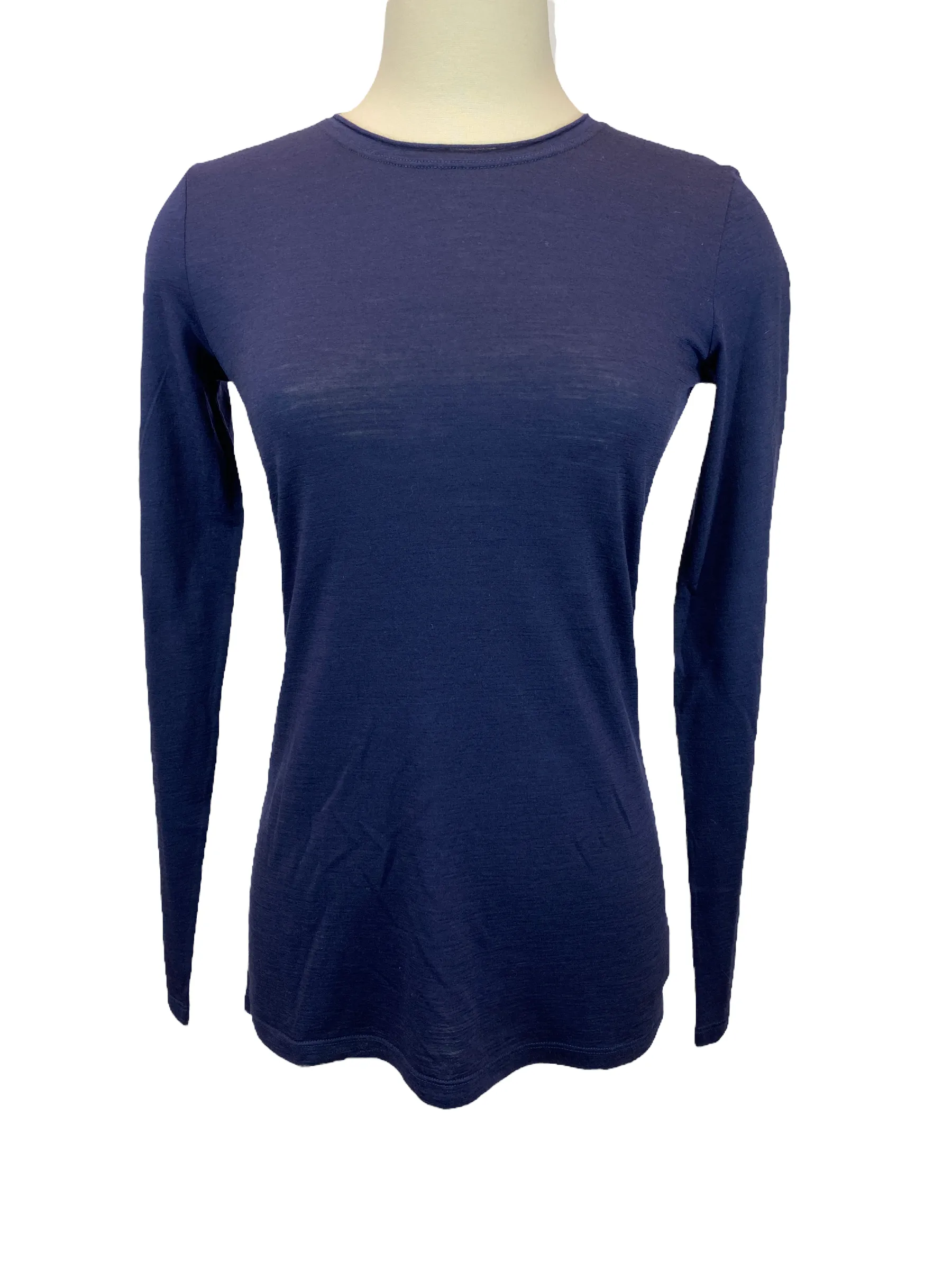 Base Long Sleeve Tee Shirt - Navy
