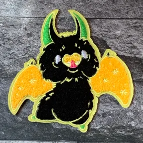 Belfry Halloween Black Bat Patch