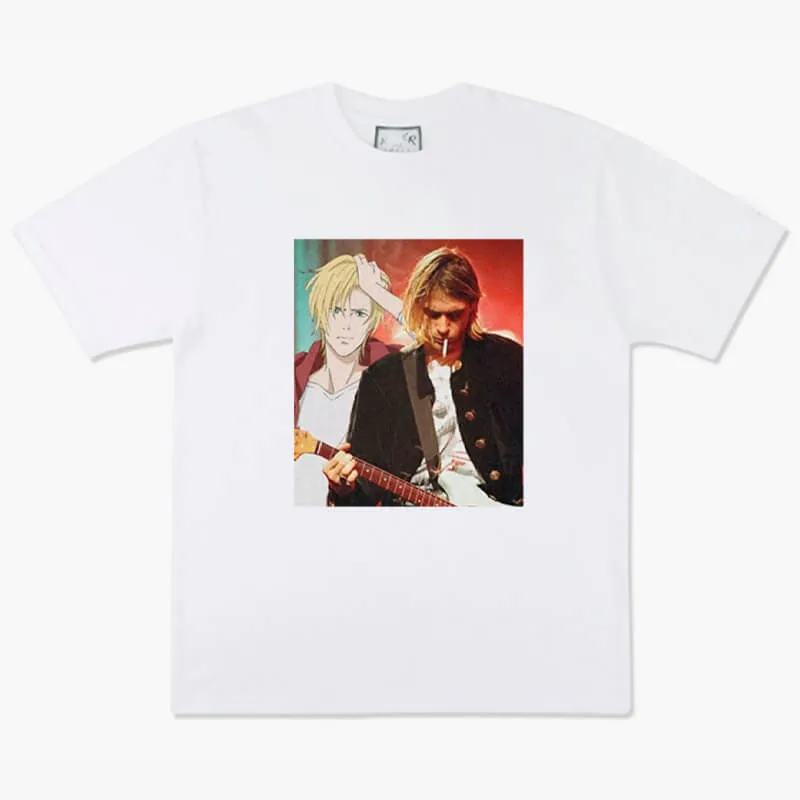 benpaolv Anime Aesthetic Kurt Kobain T-Shirt Nirvana