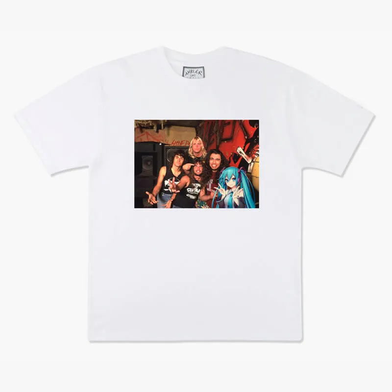 benpaolv Animecore Thrash Metal Band and Anime Girl T-Shirt