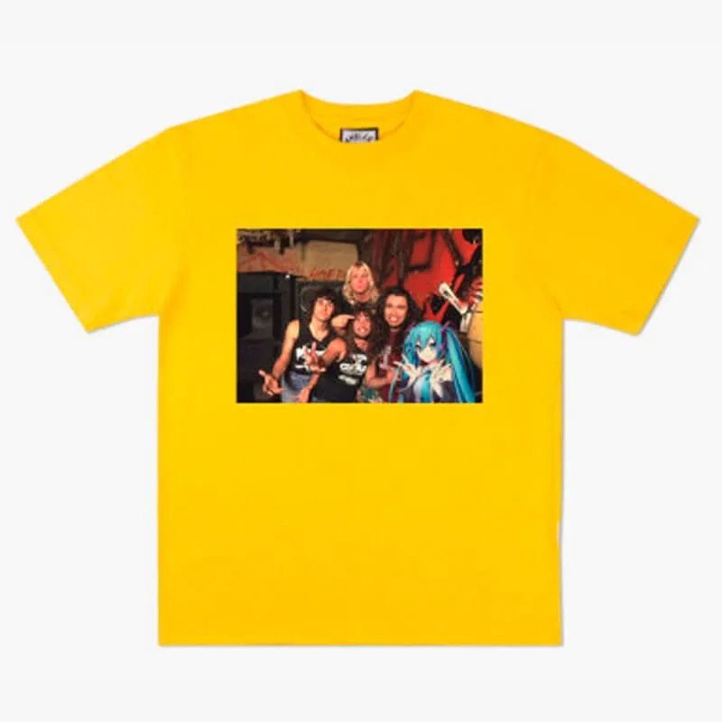 benpaolv Animecore Thrash Metal Band and Anime Girl T-Shirt