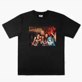 benpaolv Animecore Thrash Metal Band and Anime Girl T-Shirt
