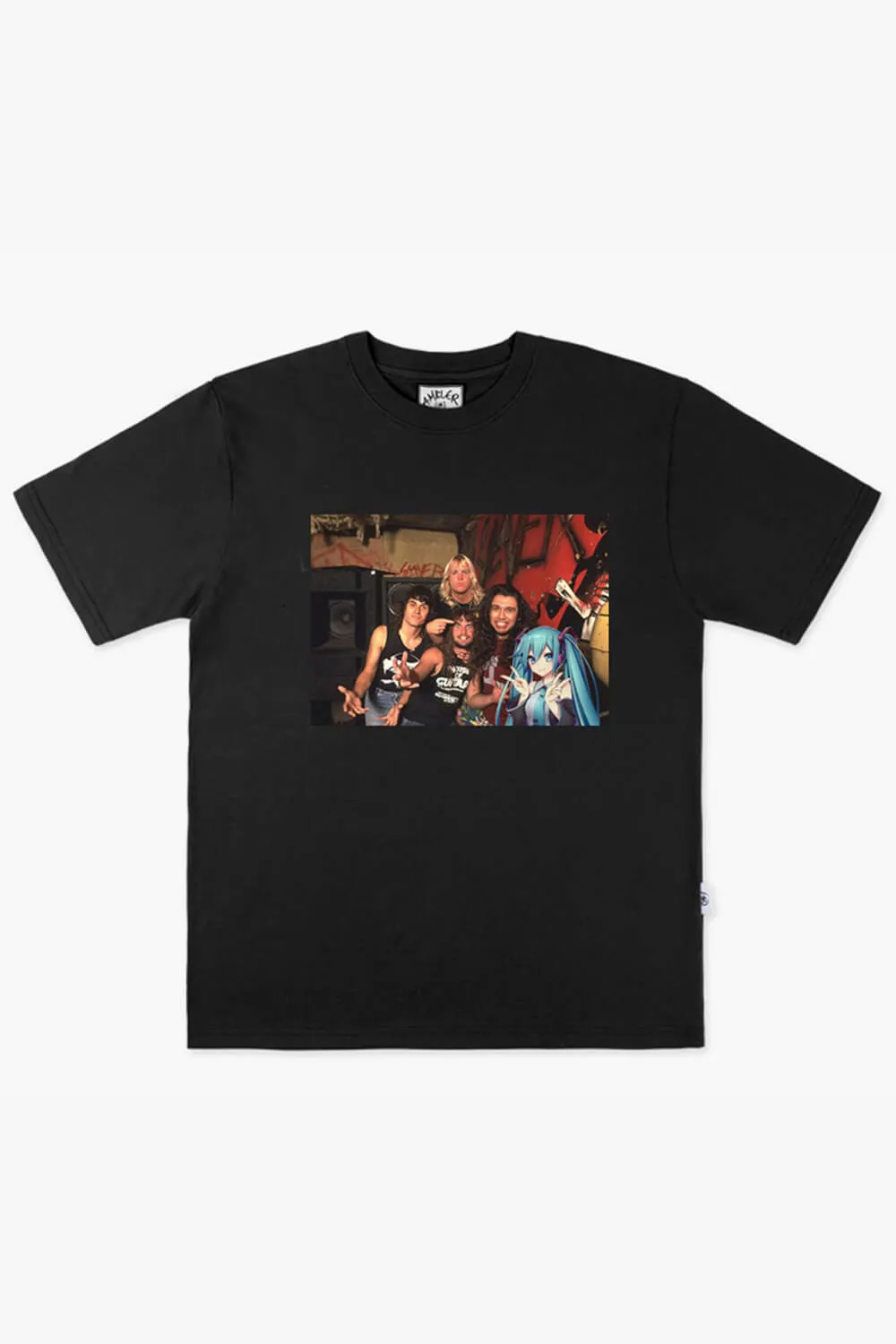benpaolv Animecore Thrash Metal Band and Anime Girl T-Shirt