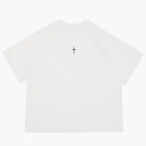 benpaolv Cross Embroidery Darkcore T-Shirt