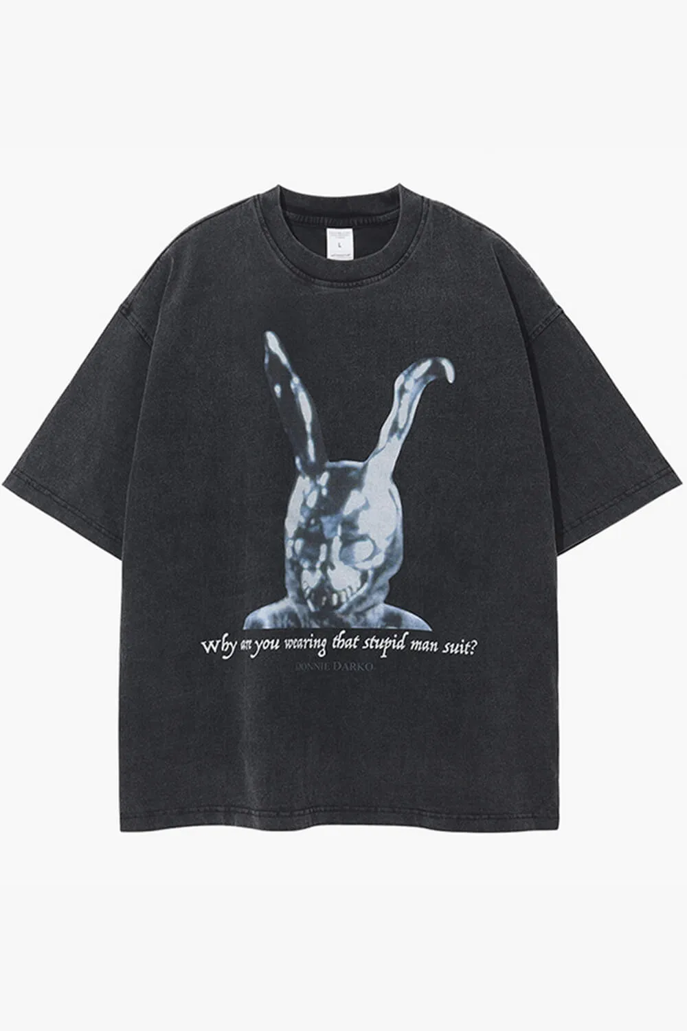 benpaolv Donnie Darko Rabbit T-Shirt Gloomy Aesthetic Fashion
