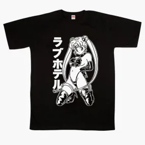 benpaolv HVY BLK Lustcore Aesthetic Dark Sailor Moon Sexy T-Shirt