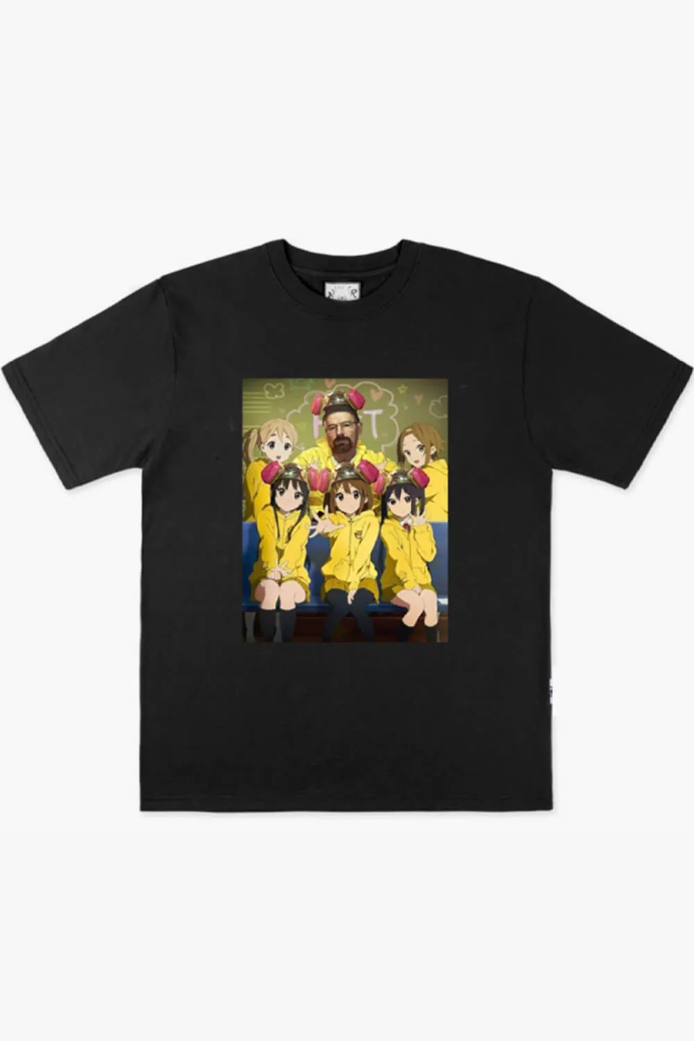 benpaolv Walter White and K-On Girls Anime T-Shirt Breaking Bad