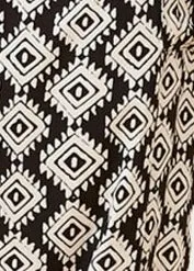 Beryle Pants Harem Boho Printed Smocked Waist Band Relaxed Fit Stylish