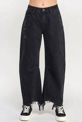 Black HR Horseshoe Jeans