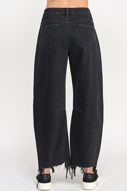Black HR Horseshoe Jeans