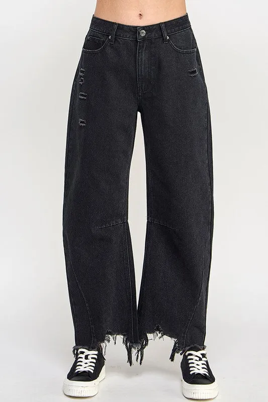 Black HR Horseshoe Jeans
