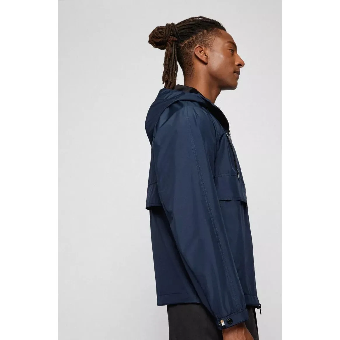 BOSS WATER-REPELLENT JACKET IN THREE-LAYER SOFTSHELL FABRIC