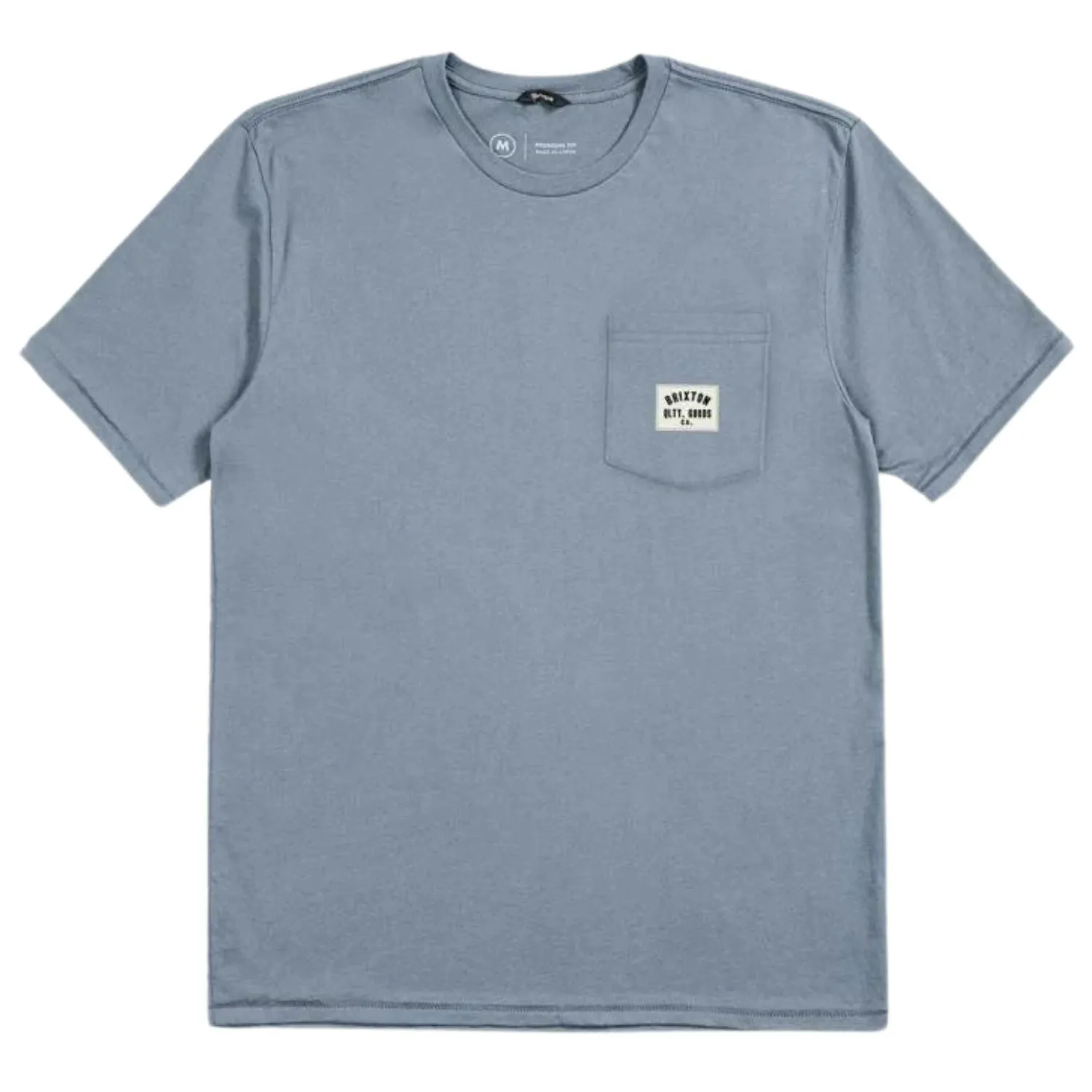 Brixton Woodburn S/S Tailored Pocket Tee - Men's