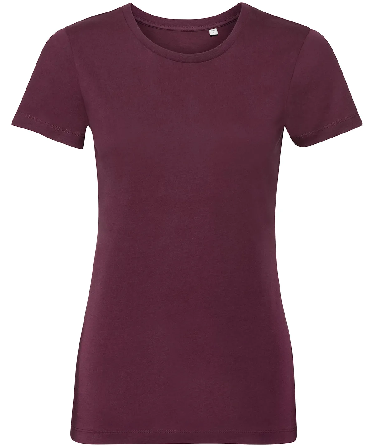 Burgundy - Women's pure organic tee