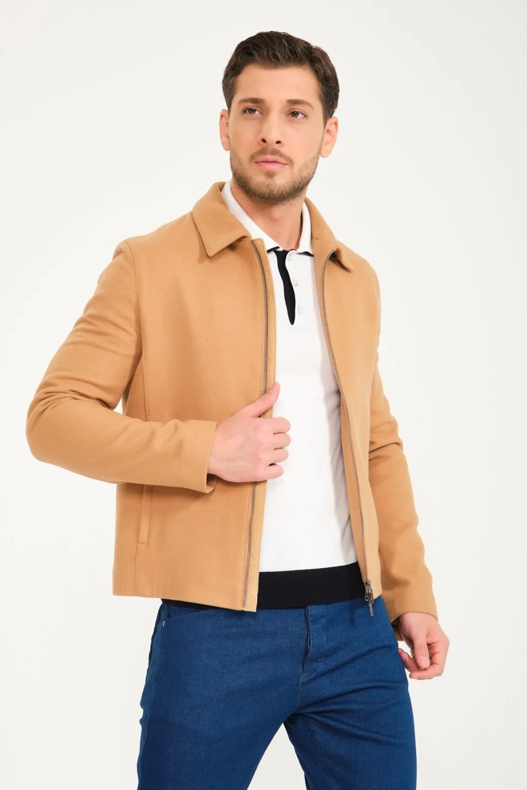 Camel Wool Jacket