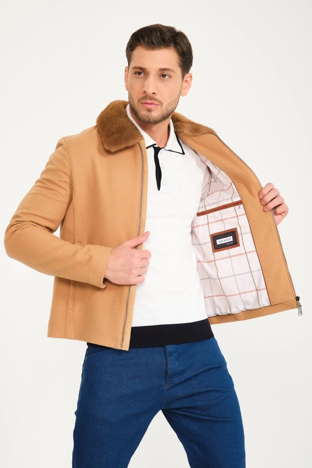 Camel Wool Jacket