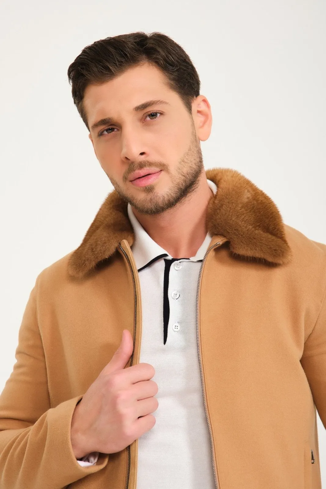 Camel Wool Jacket