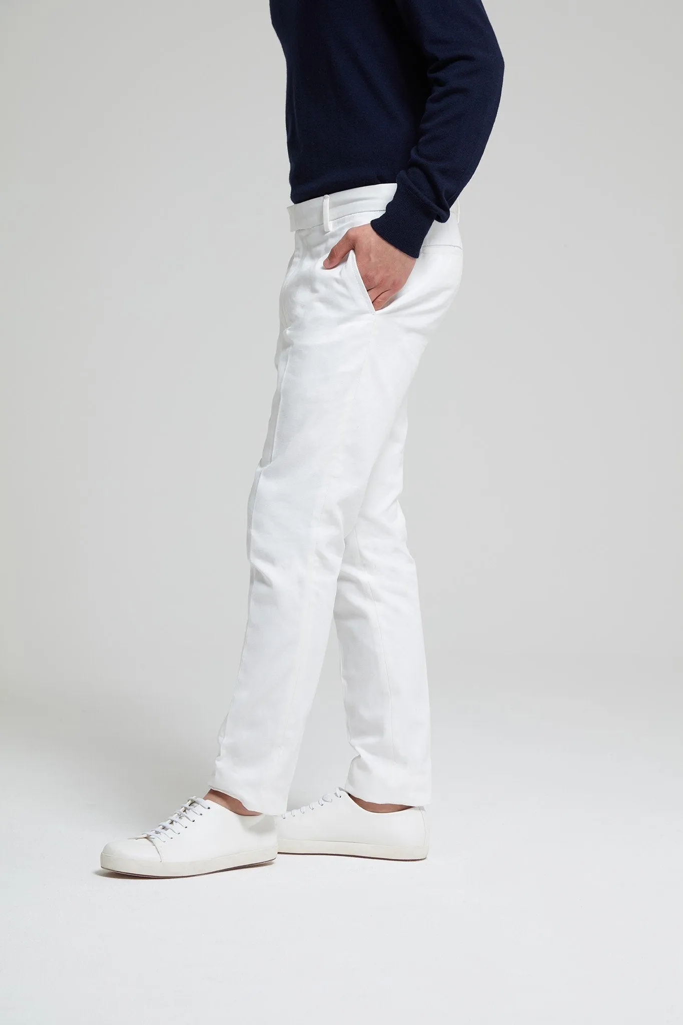 Cotton Canvas Trouser
