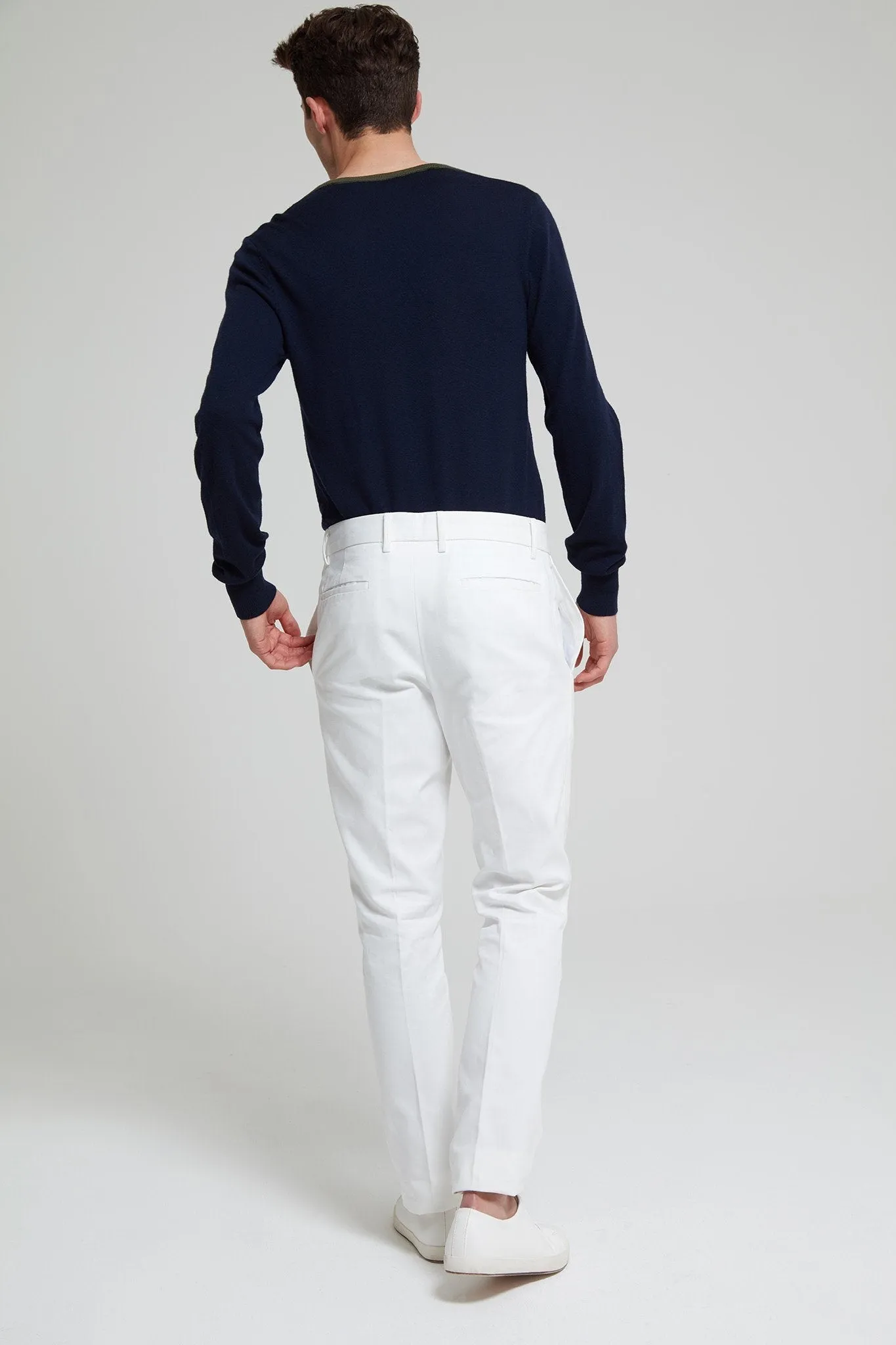 Cotton Canvas Trouser