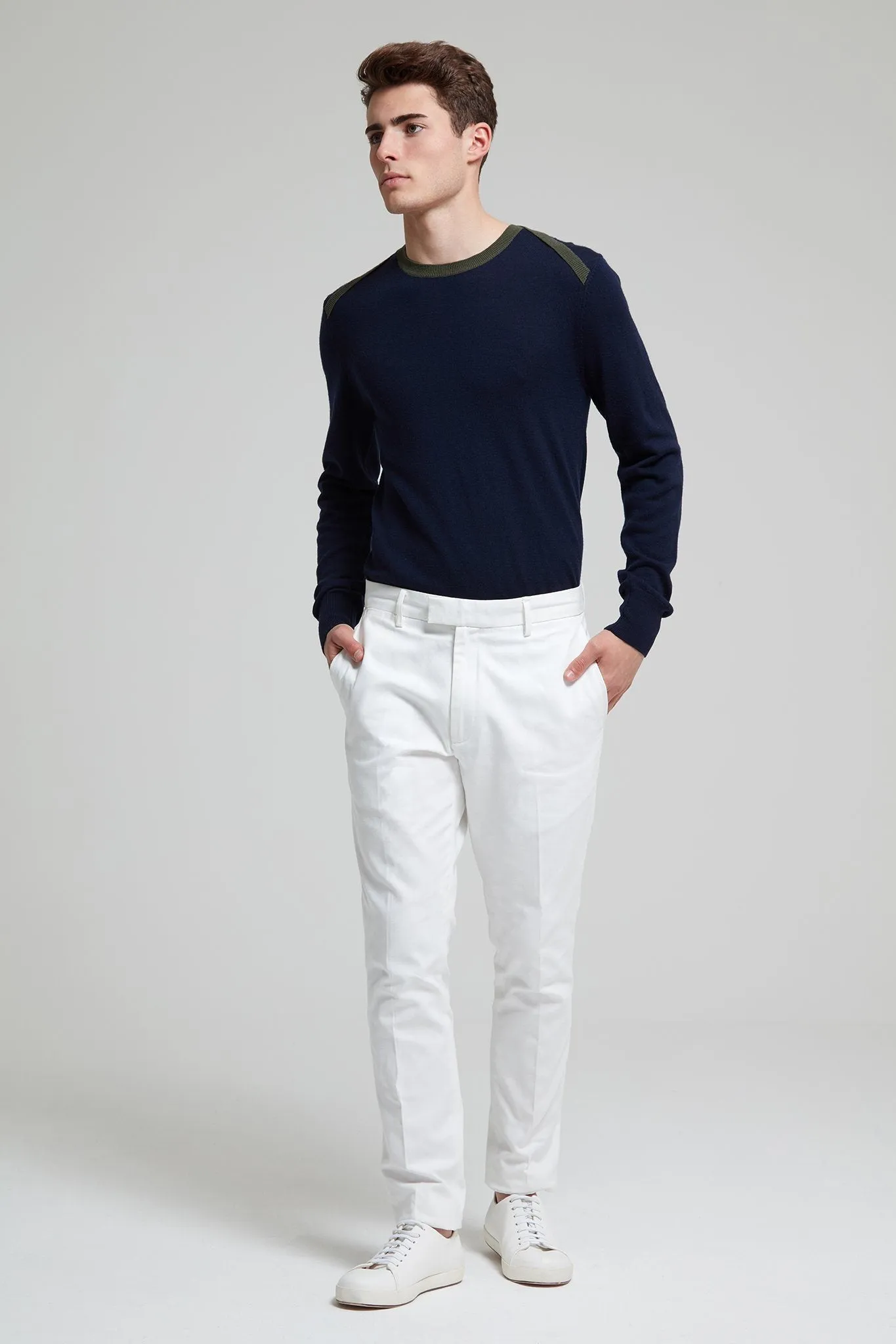 Cotton Canvas Trouser