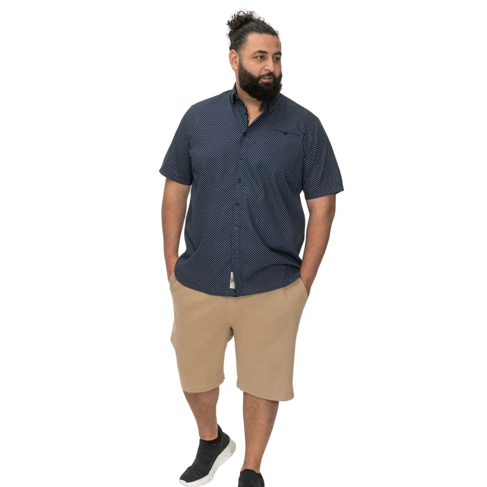 D555 Mens Norwich Big & Tall Short Sleeve Shirt