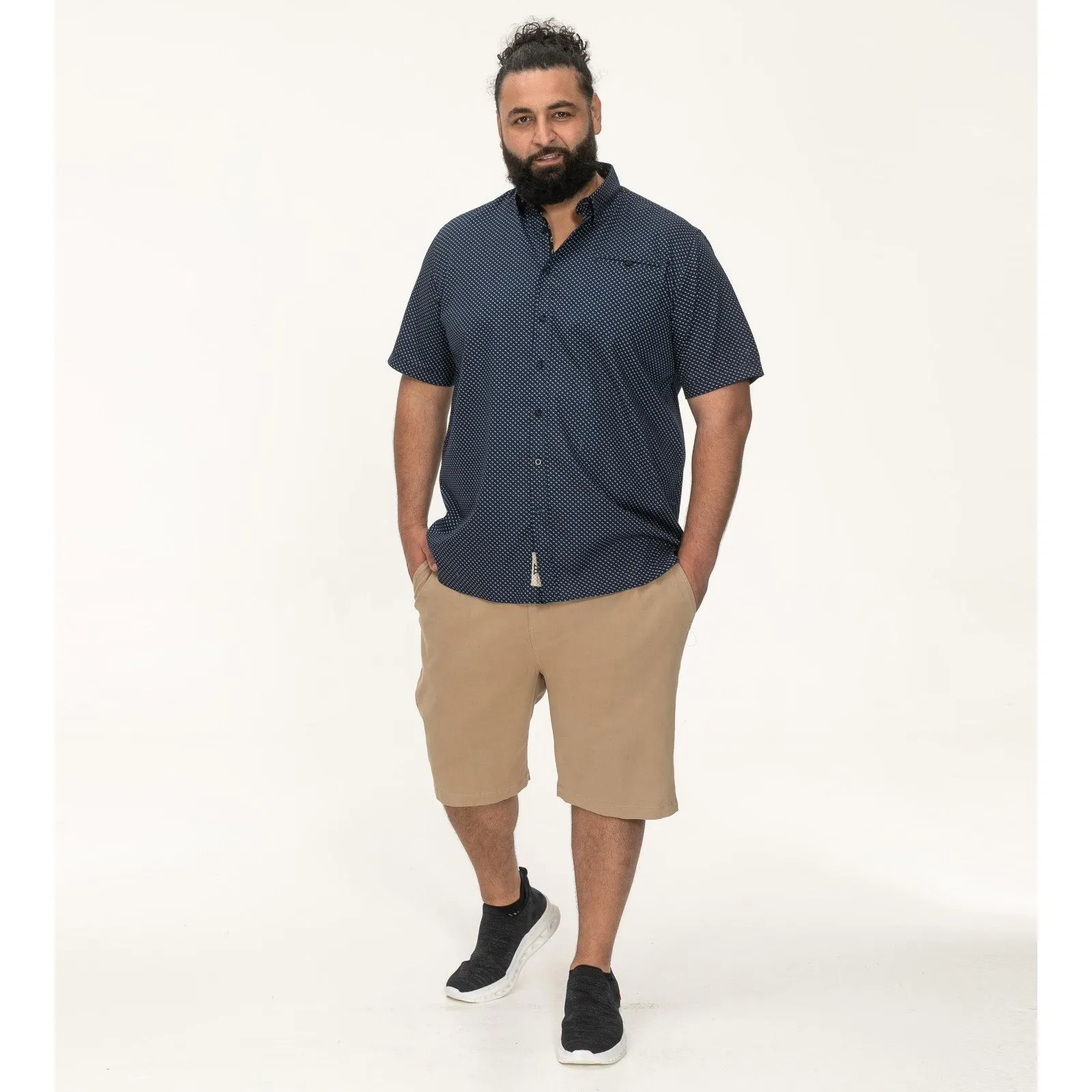 D555 Mens Norwich Big & Tall Short Sleeve Shirt