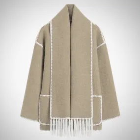 Denia Casual Scarf Coat