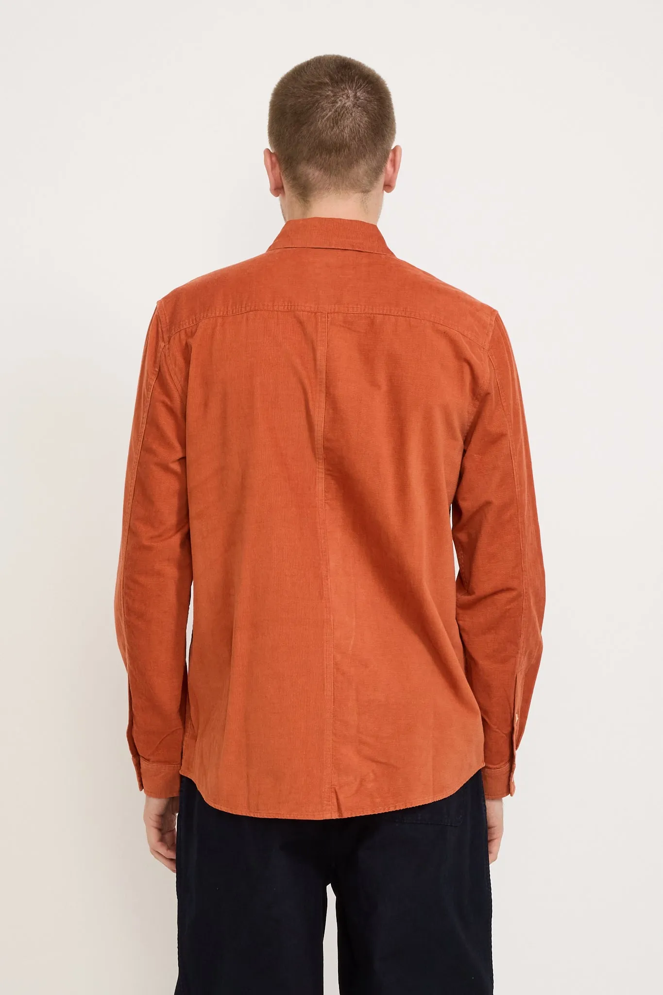 Direction Babycord Shirt Rust