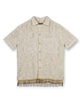 Flower Jacquard Shirt