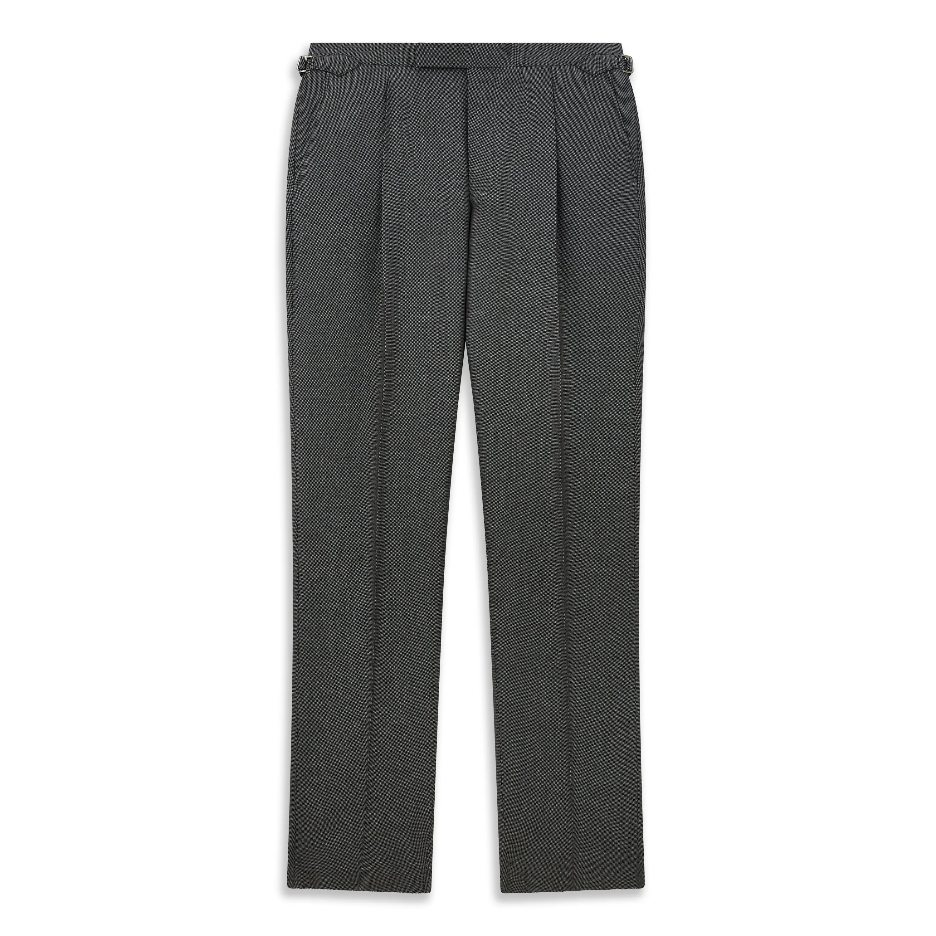 Grosvenor Charcoal Birdseye 150s Wool Suit