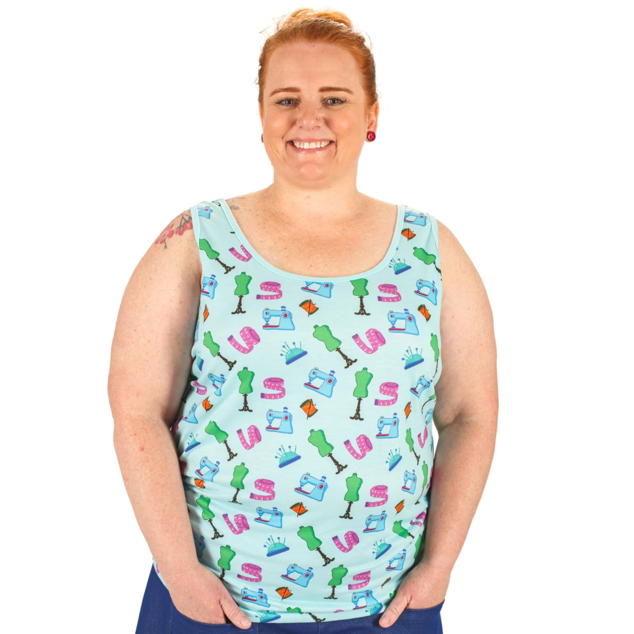 Haberdashery Singlet Top