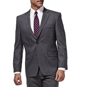 Haggar Mens Regular fit Suit Jacket Blazer 40 R Grey Solid