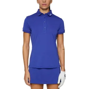 J.Lindeberg Women's Tour Tech Golf Polo Shirt - Clematis Blue