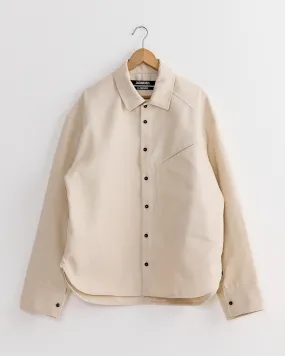 La Chemise Bateau Shirt in Light Beige