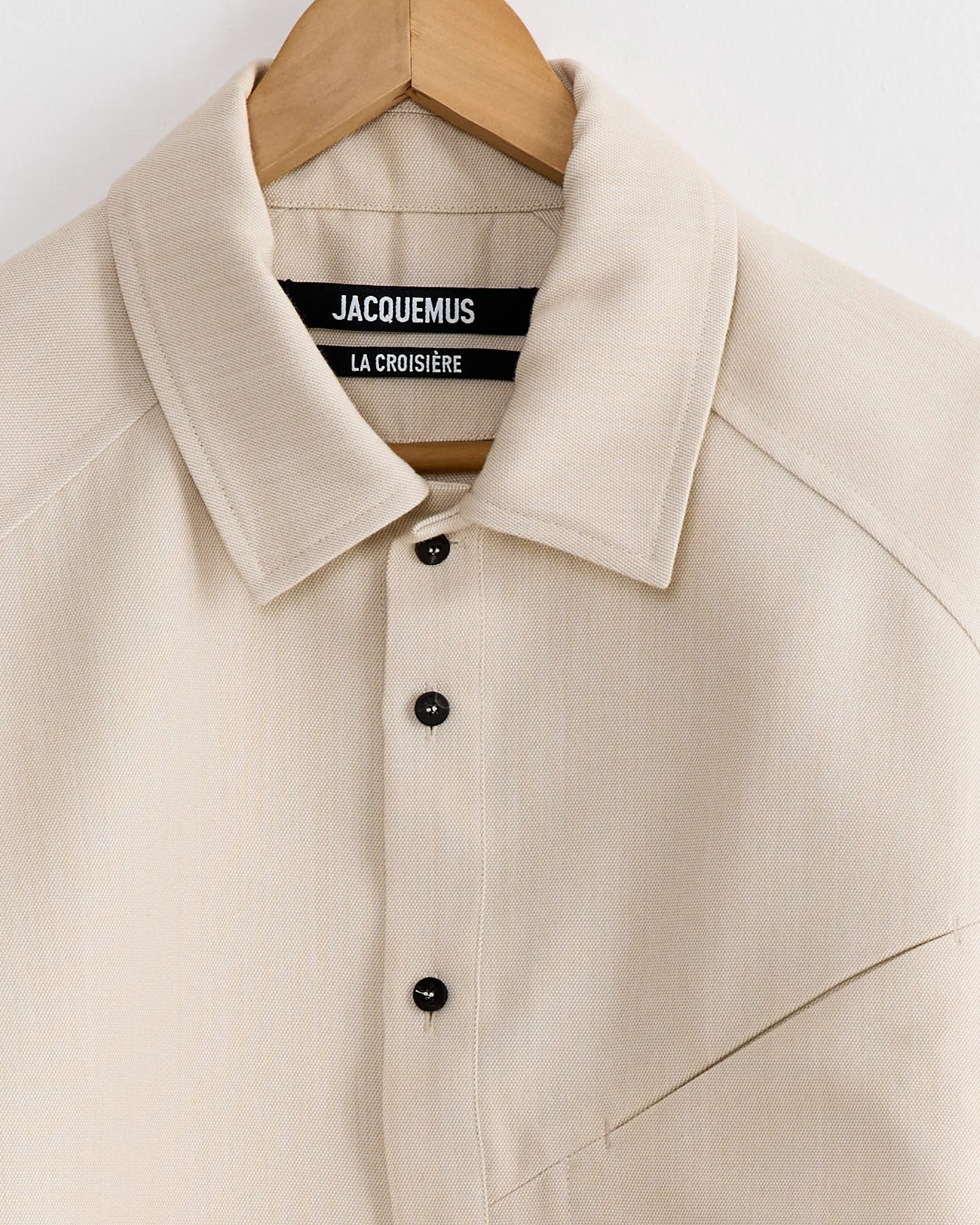 La Chemise Bateau Shirt in Light Beige