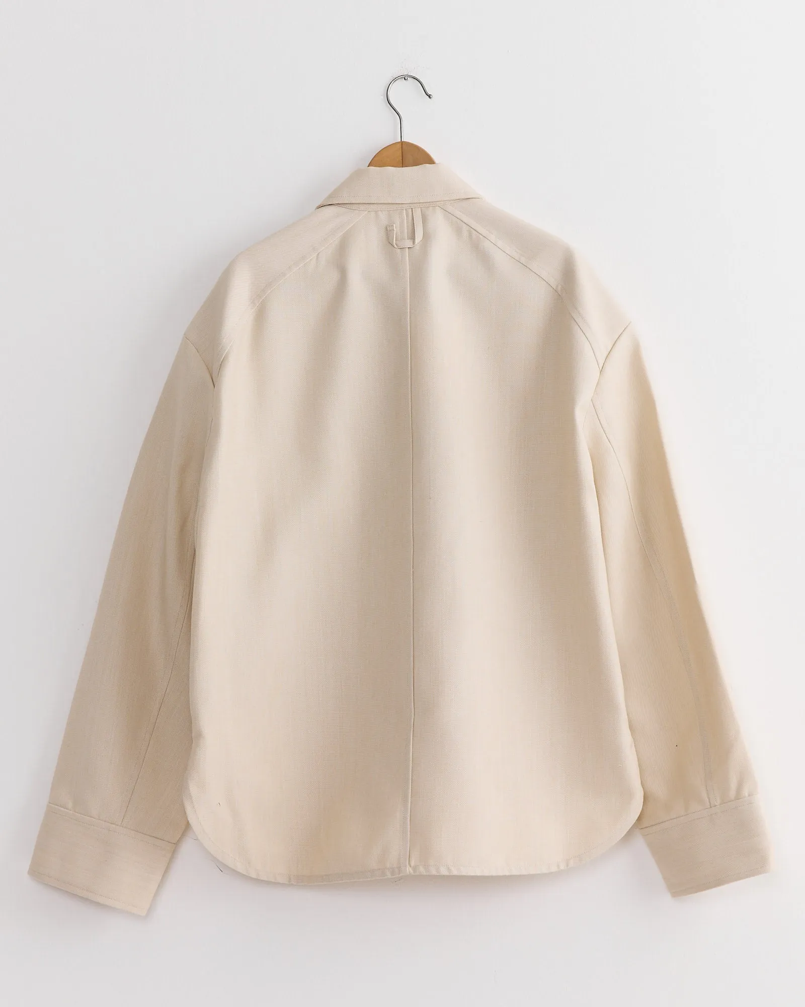 La Chemise Bateau Shirt in Light Beige