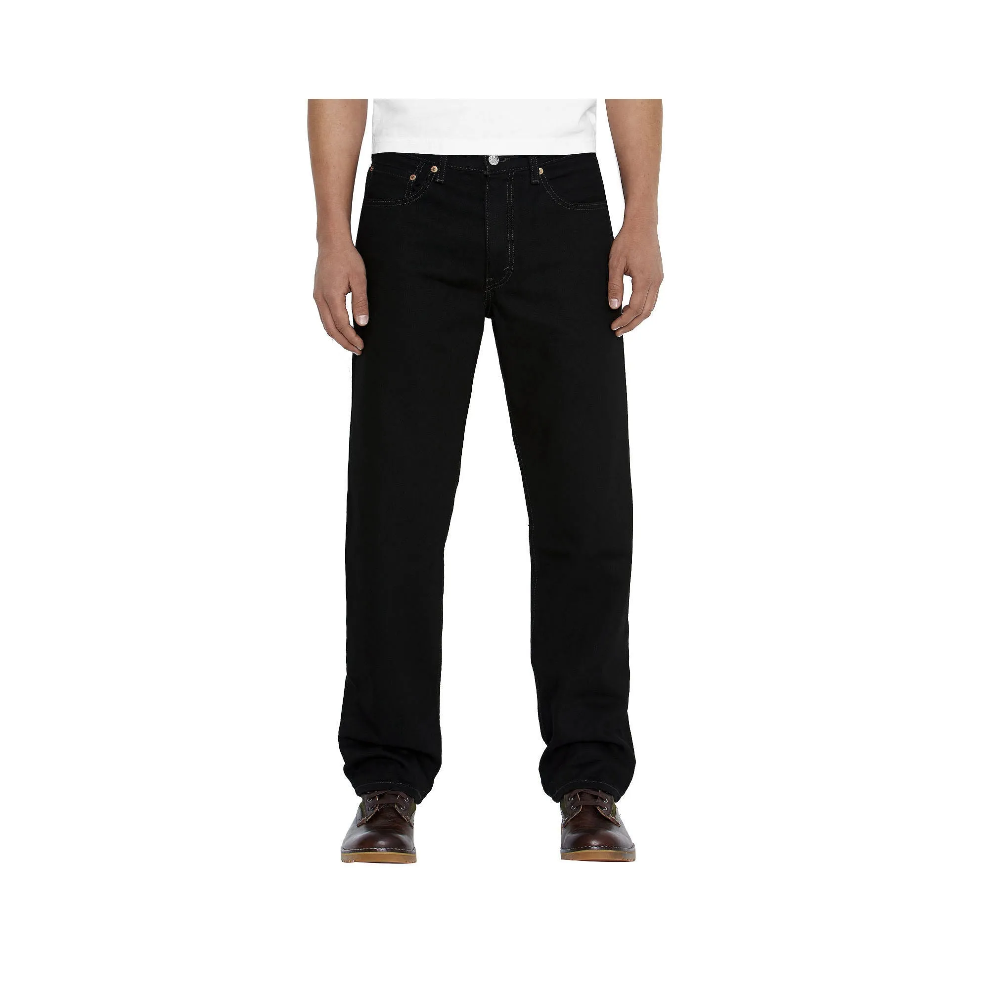 Levi's Men's 550 Relaxed Fit Jeans Black 35 x 34
