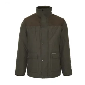 Lewis Quilted Jacket In Green