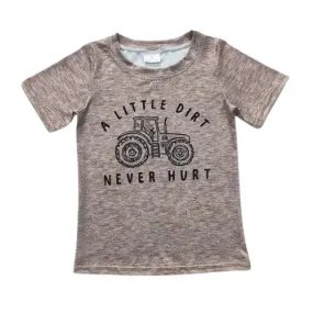 Little Dirt Never Hurt Western Shirt - Kids Clothes
