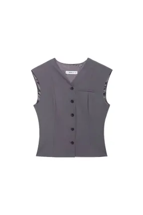 'Luna' Sleek Fitted Tank Top