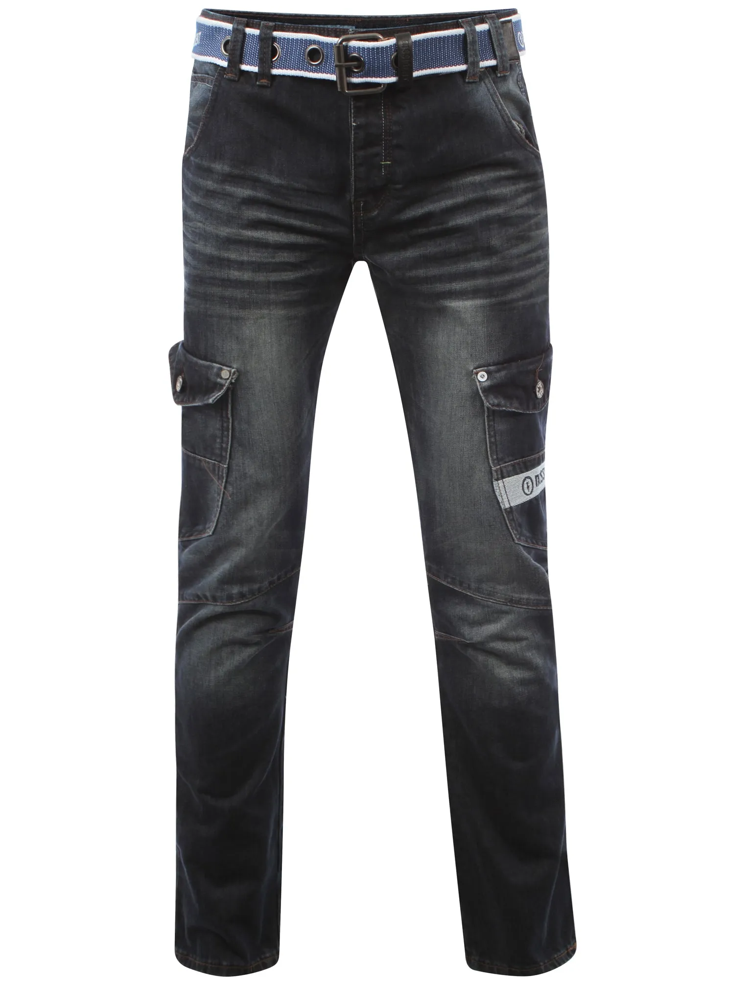 Men's Dissident Fenway Straight Leg Jeans and Belt